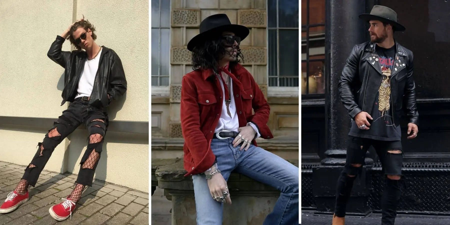 Billy Idol Concert Outfit - Men’s Concert Outfit Ideas - Red Surge Apparel