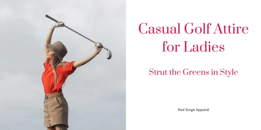 Casual Golf Attire for Ladies - Strut the Greens in Style - Red Surge Apparel