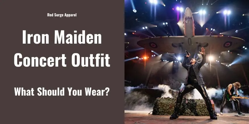 Iron Maiden Concert Outfit - What Should You Wear? - Red Surge Apparel