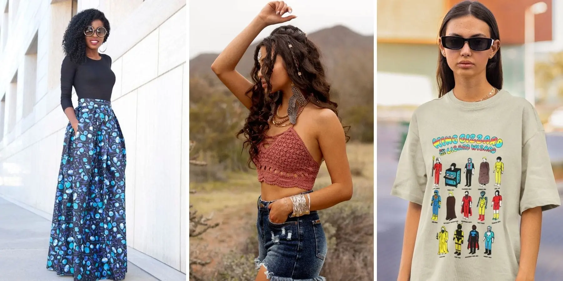 King Gizzard Concert Outfit - Women’s Concert Outfit Ideas - Red Surge Apparel