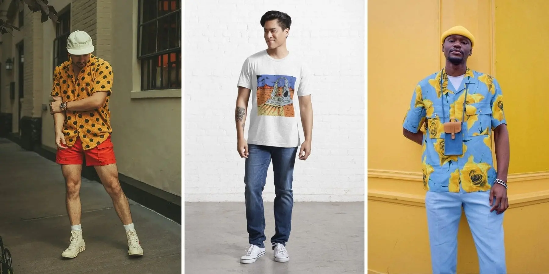 King Gizzard Concert Outfit - Men’s Concert Outfit Ideas - Red Surge Apparel