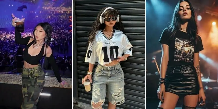 Lorde Concert Outfit - Womens Concert Outfit Ideas - Red Surge Apparel