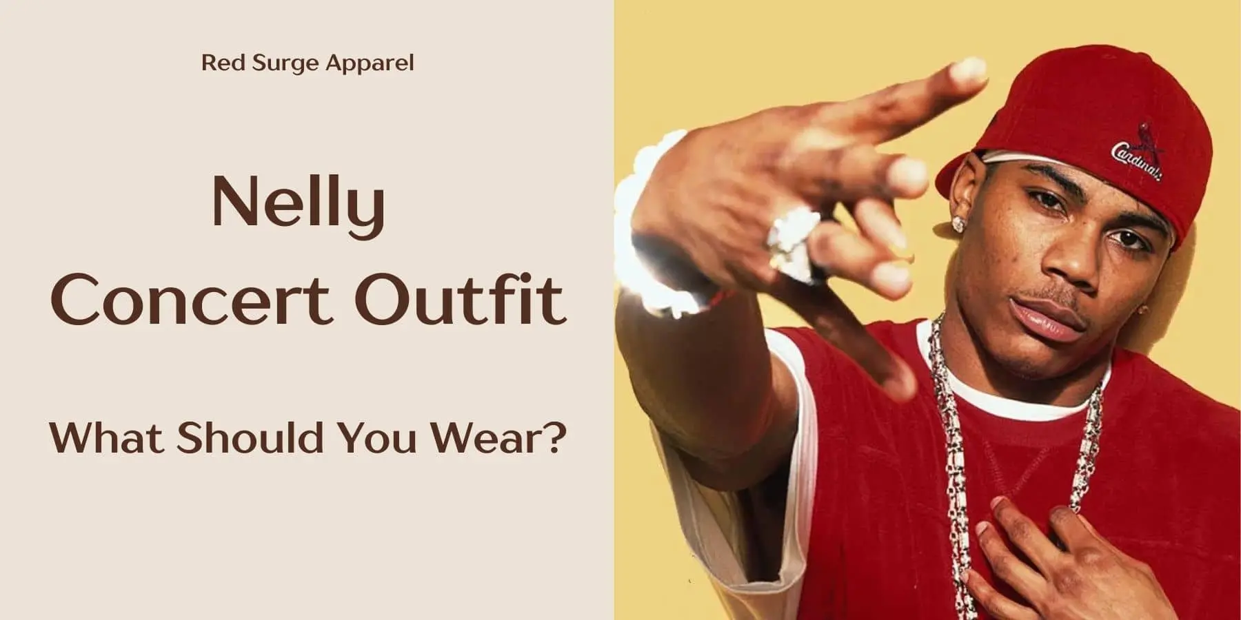 Nelly Concert Outfit - What Should You Wear? - Red Surge Apparel