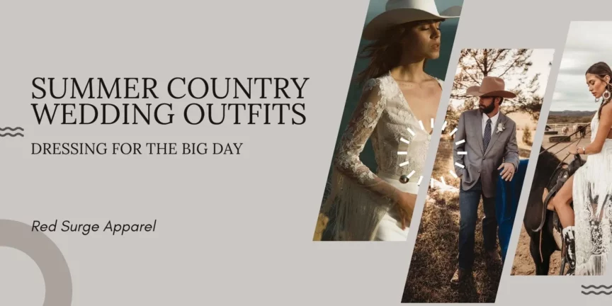 Summer Country Wedding Outfits - Dressing For The Big Day - Red Surge Apparel