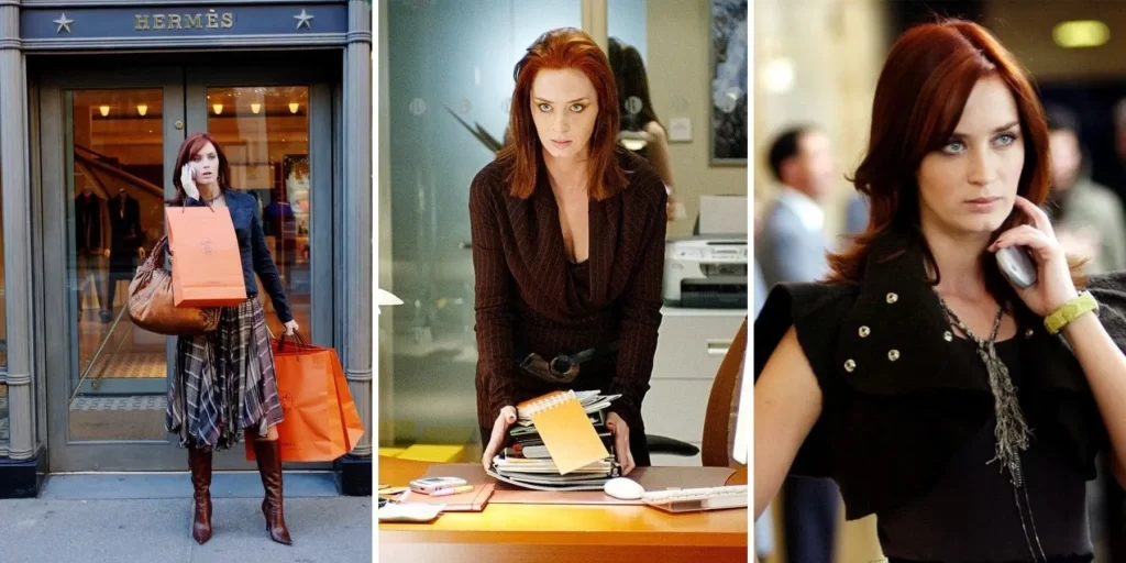 The Devil Wears Prada Outfits - Emily Charlton’s Chic Wardrobe - Red Surge Apparel