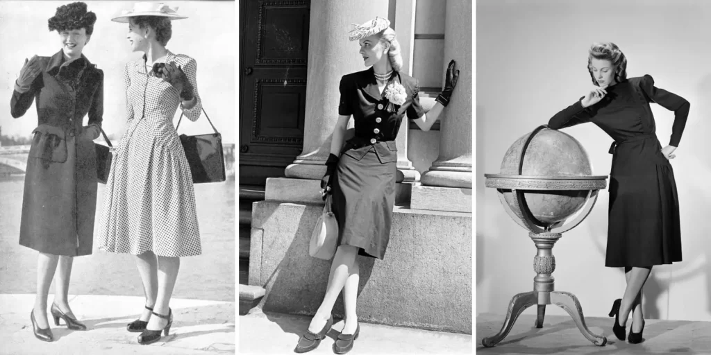 Upper Class 1940s Fashion - Women’s Fashion - Red Surge Apparel