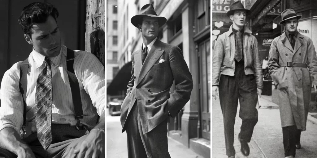 Upper Class 1940s Fashion - Men’s Fashion - Red Surge Apparel