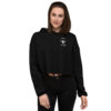 Skeleton Shaka Crop Sweatshirt - Red Surge Apparel