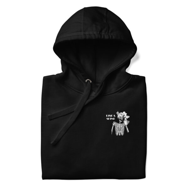 Skeleton Coffee Hoodie - Rise and Shine - Red Surge Apparel