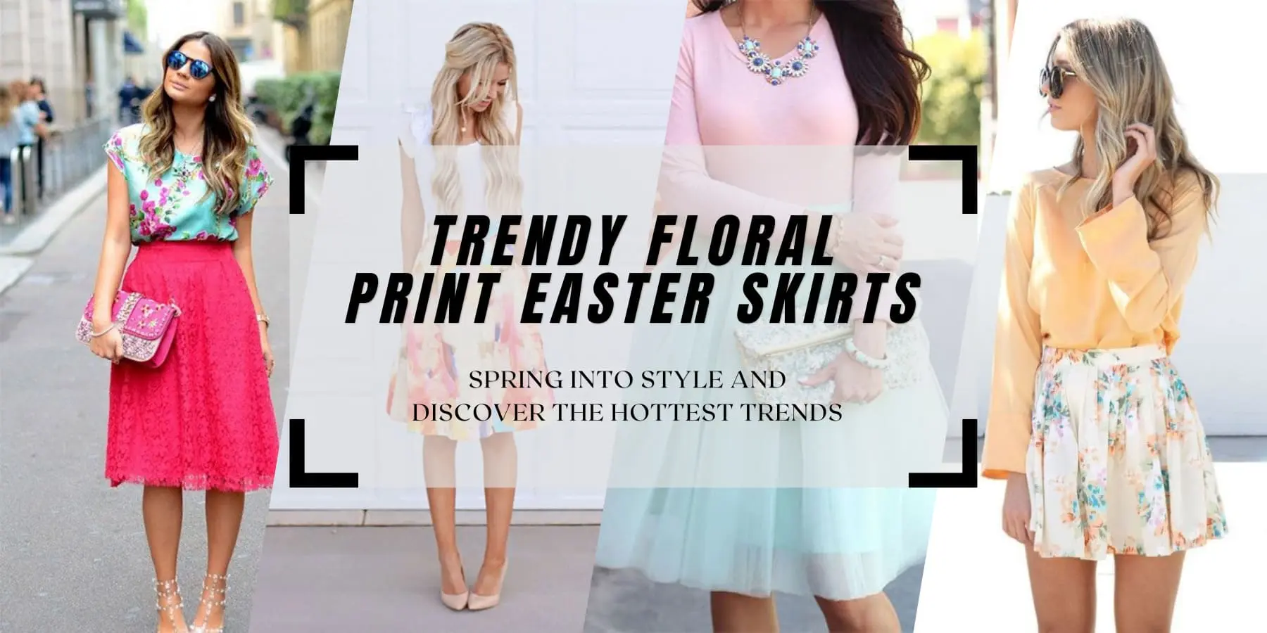 Trendy Floral Print Easter Skirts - Spring into Style - Discover the Hottest Trends - Red Surge Apparel