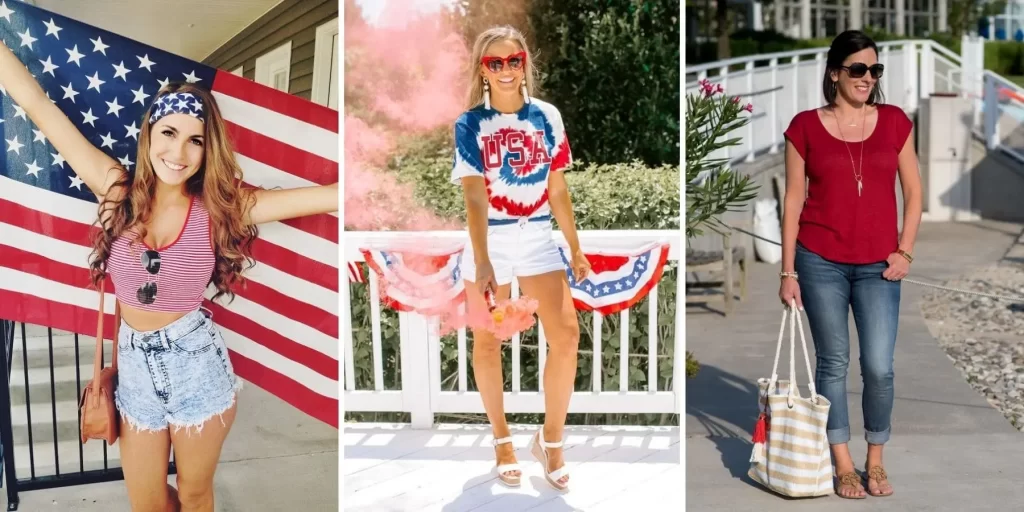 4th of July Women's Outfits - Casual Outfit Ideas - Red Surge Apparel