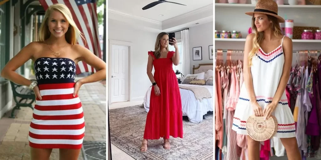 4th of July Women's Outfits - Formal Outfit Ideas - Red Surge Apparel