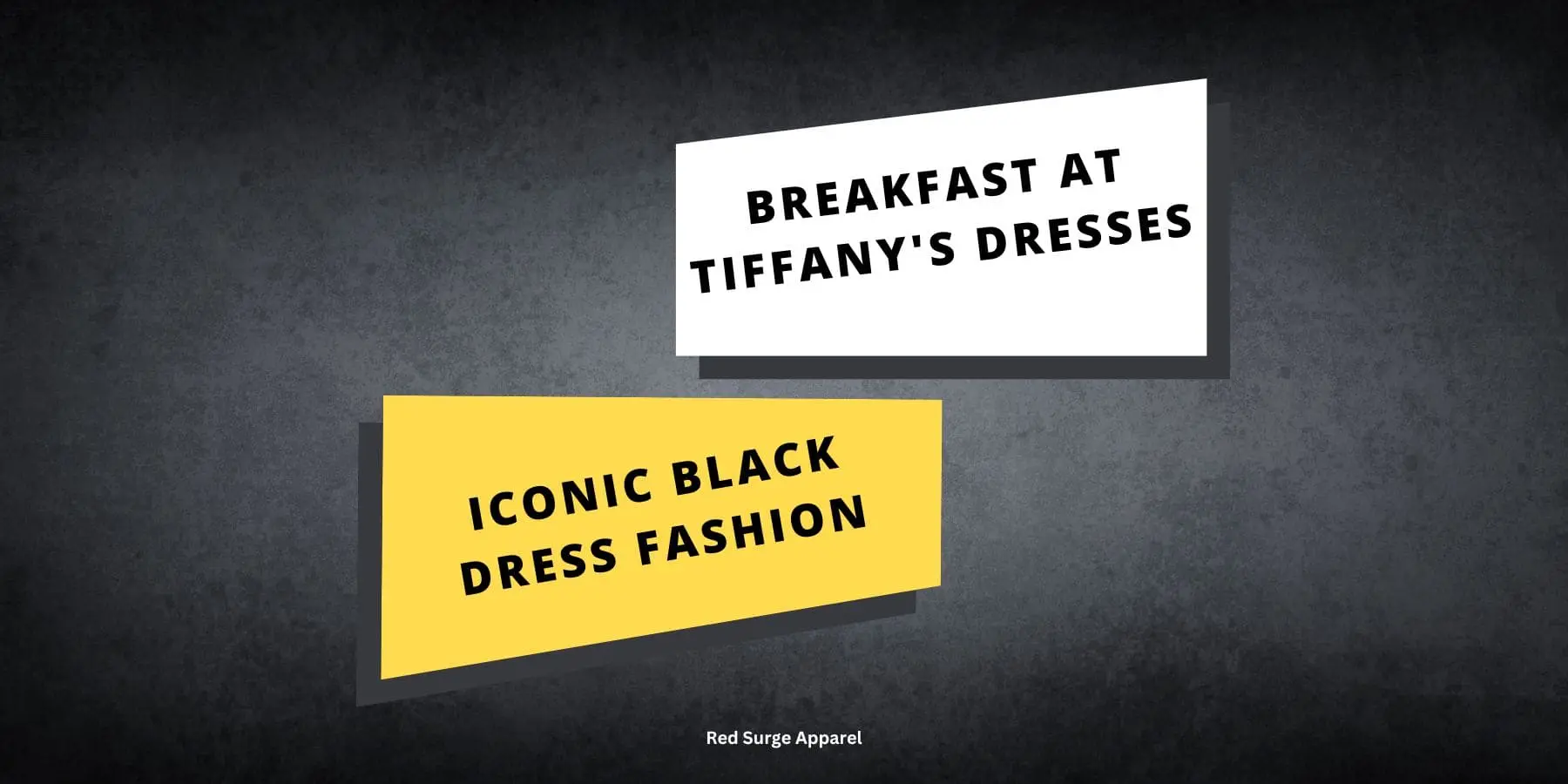 Breakfast at Tiffany's Dresses - Iconic Black Dress Fashion - Red Surge Apparel