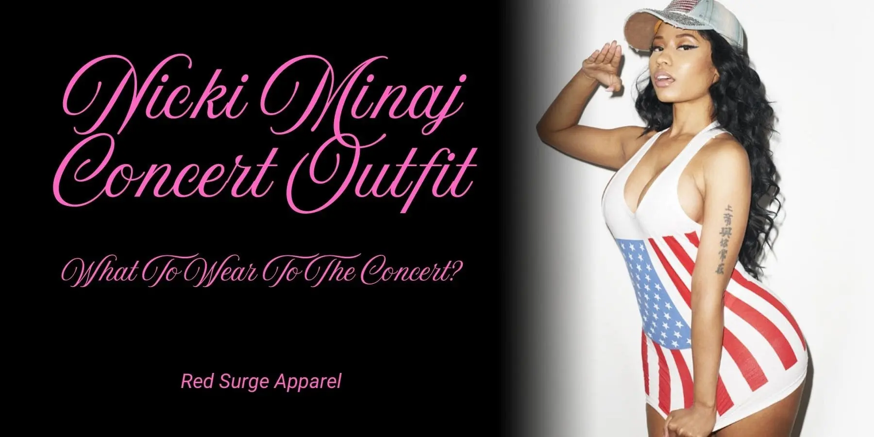 Nicki Minaj Concert Outfit - What To Wear To The Concert - Red Surge Apparel