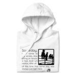 Zach Bryan Someday lyric hoodie - Zach Bryan Quote Sweatshirt - Red Surge Apparel