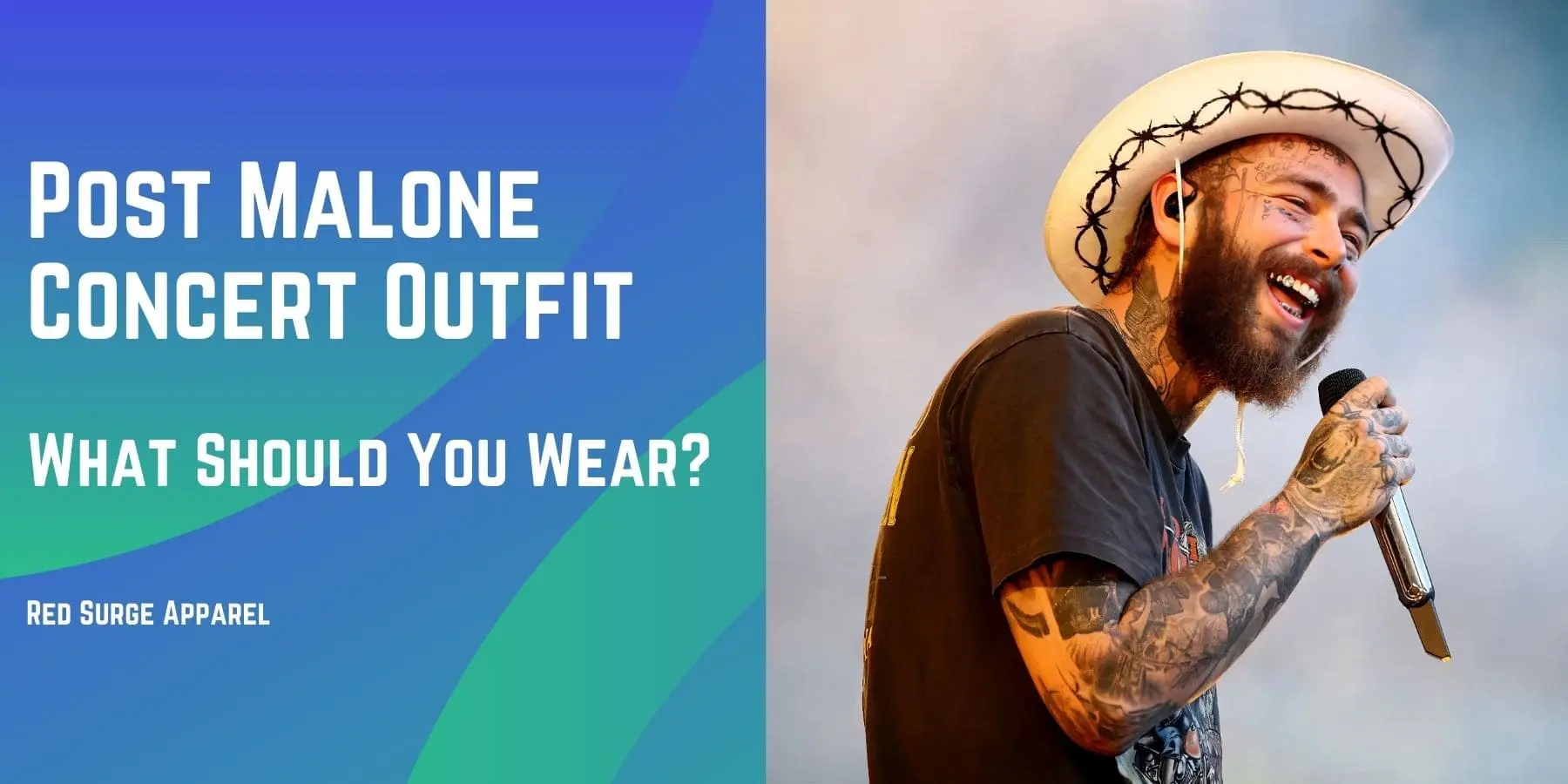 Post Malone Concert Outfit - What Should You Wear? - Red Surge Apparel